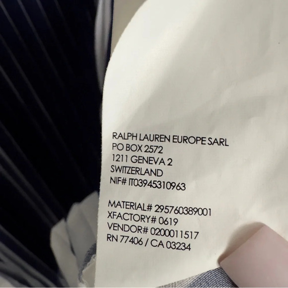 Club Monaco Pleated Tank Camisole Blue and White size XS - Picture 8 of 8